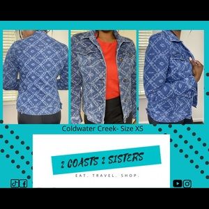 Printed Denim Jacket